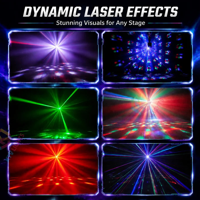 Head stage light suitable for DJ parties and various events