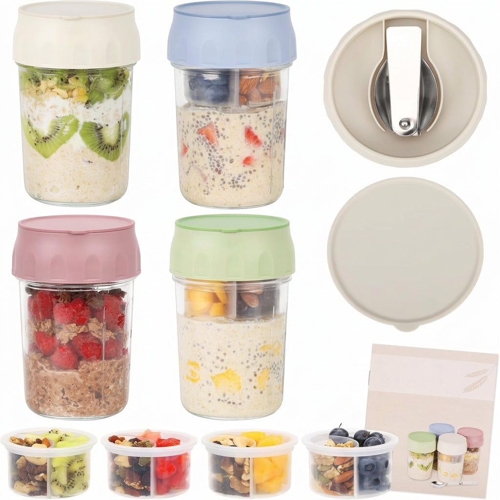 Overnight Oats Containers