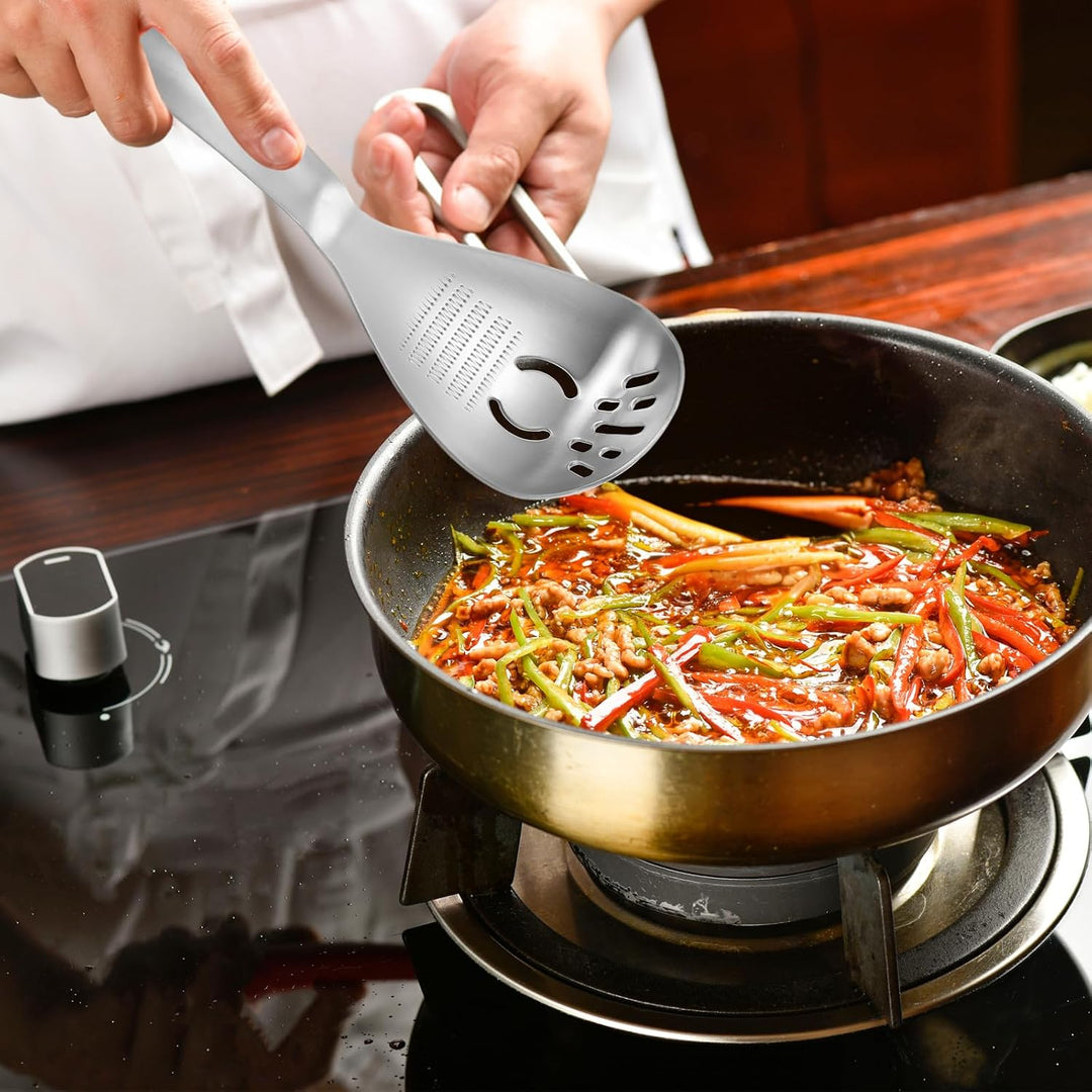 5-in-1 Multifunctional 304 Stainless Steel Cooking Spoon