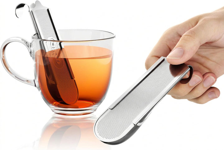 2-in-1 Tea Scoop Infuser for Loose Leaf Tea Strainer Fine Mesh