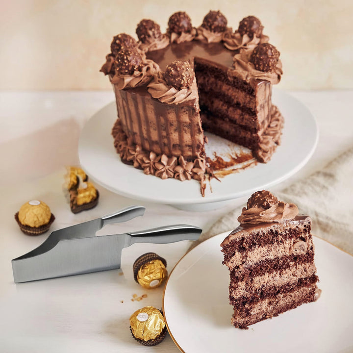Stainless Steel Cake Knife Slicer and Server