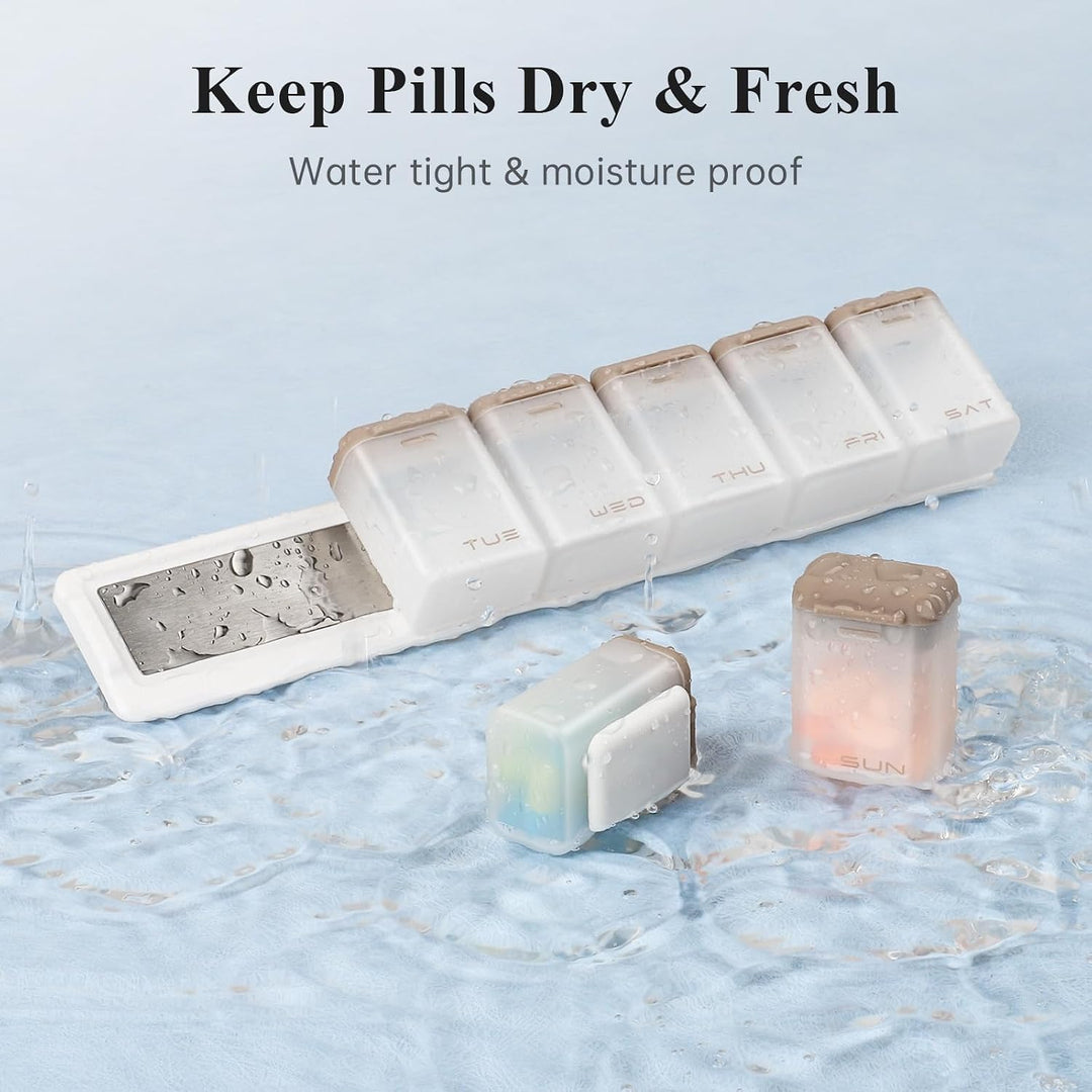 Weekly Pill Magnetic Organizer