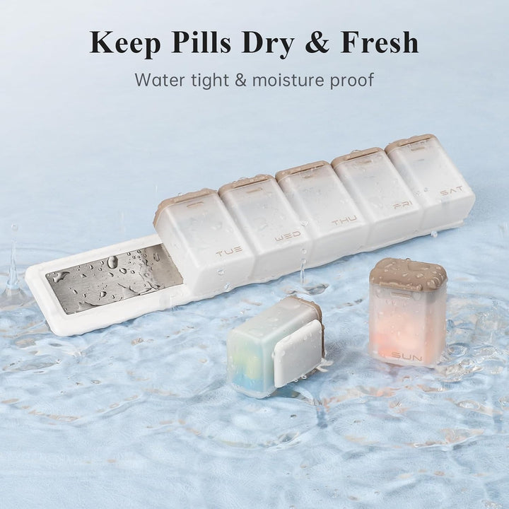 Weekly Pill Magnetic Organizer