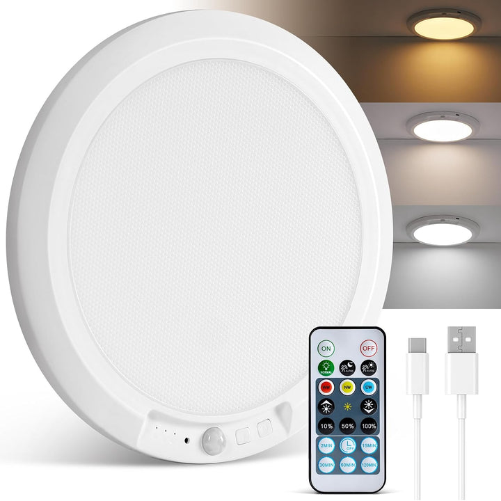 Rechargeable Ceiling Light, Battery Operated Ceiling Lights