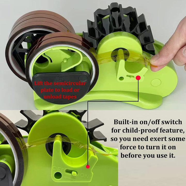 Multi-Roll Heat Tape Dispenser