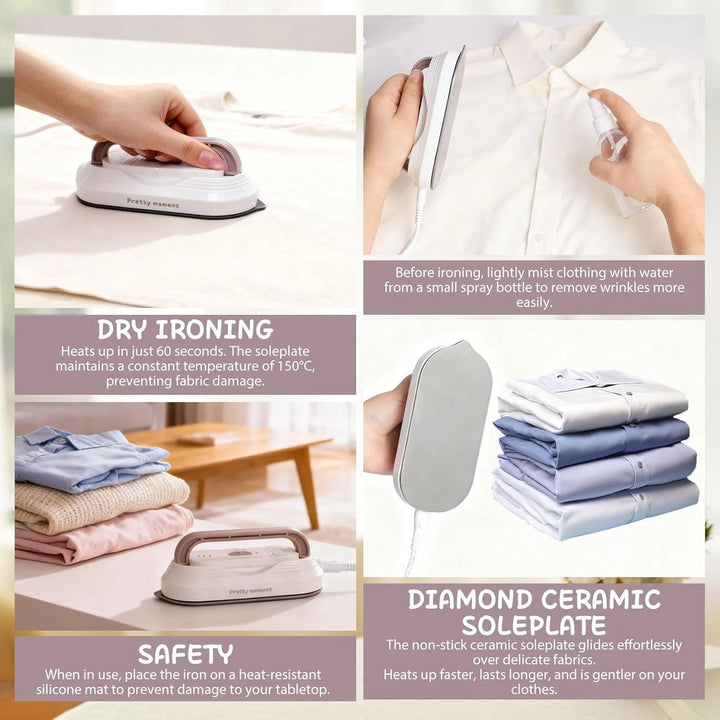 Mini Portable Travel Iron