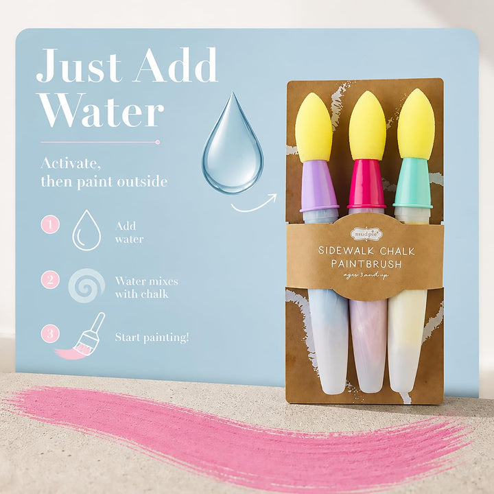 Paint Brush Chalk Set