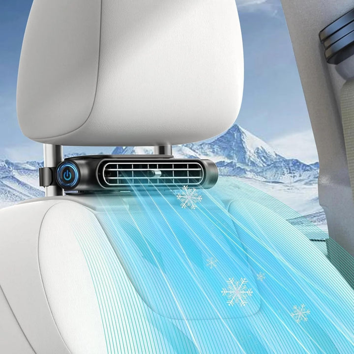 Car Seat Fan for Driver & Backseat