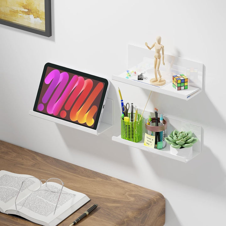 Acrylic Floating Wall Shelves