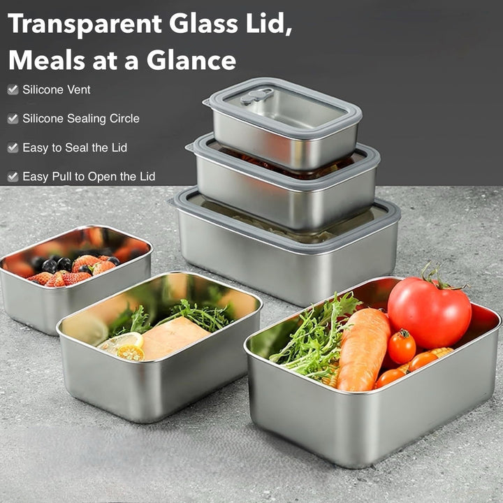 Stainless Steel Food Storage Containers