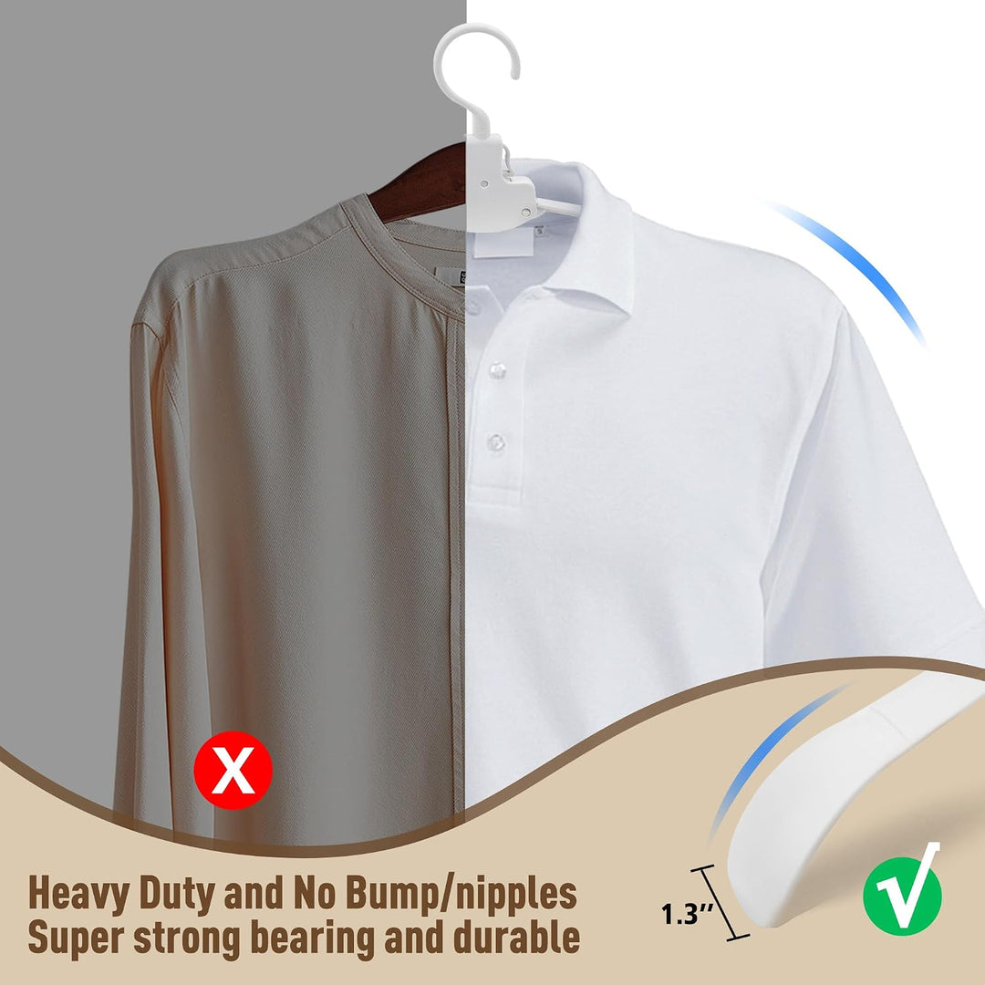 Foldable Plastic Clothes Hangers