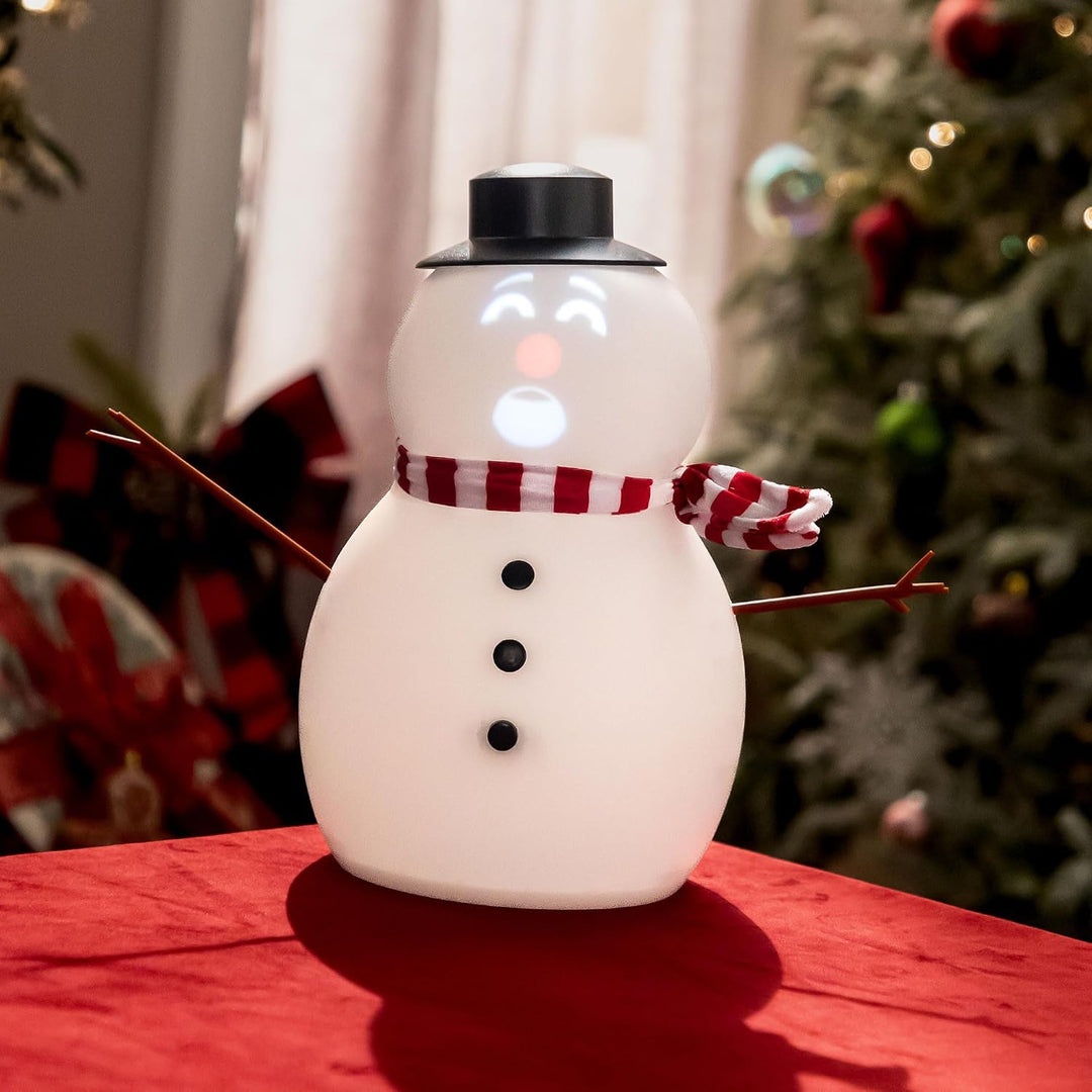Animated Talking Snowman with Projector and Speaker