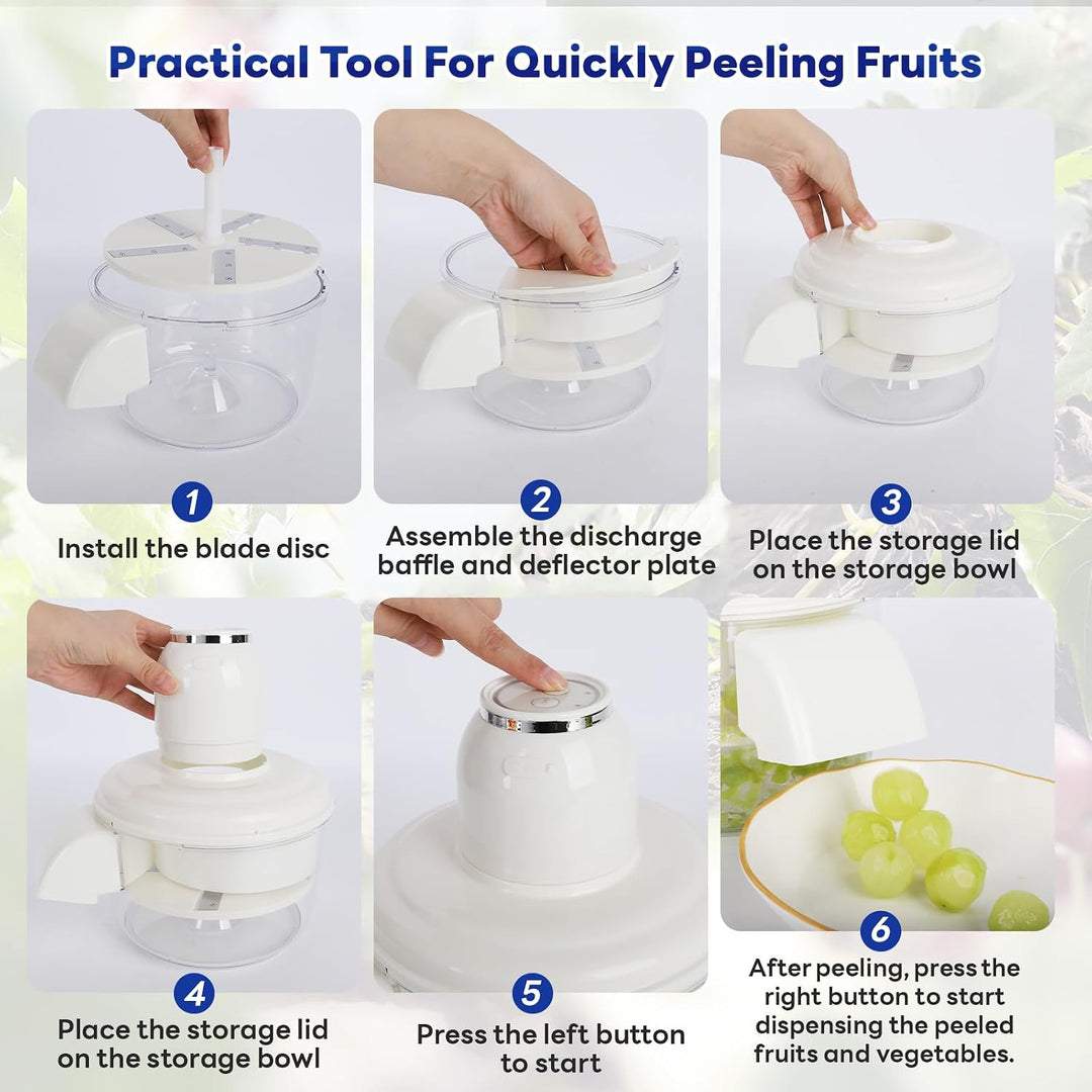 Automatic Grape Peeler Machine