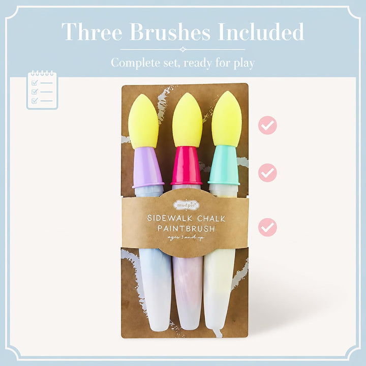 Paint Brush Chalk Set