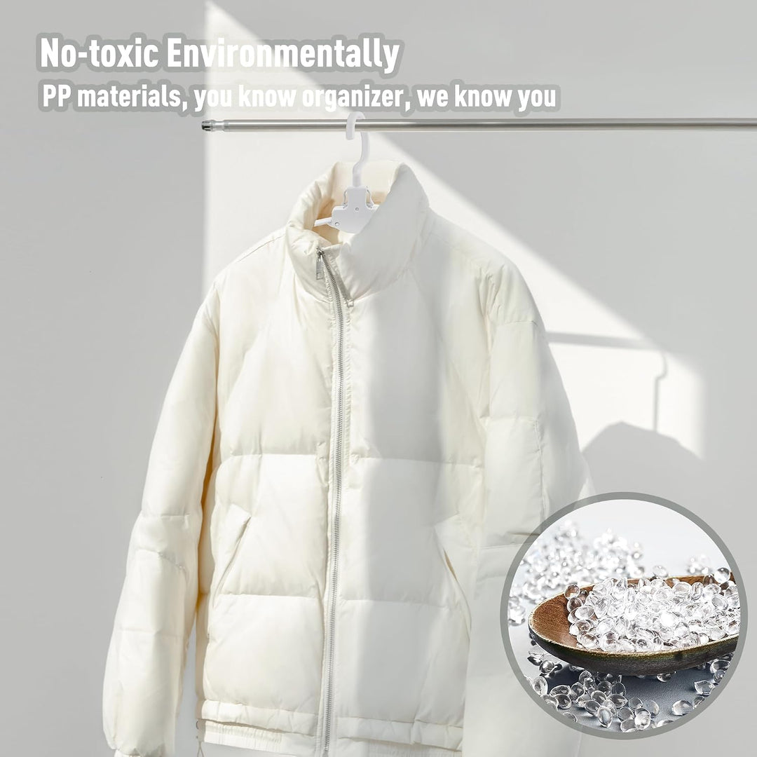 Foldable Plastic Clothes Hangers