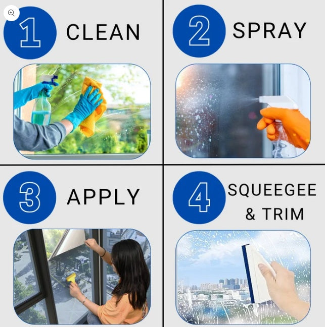One-Way Privacy Window Film with UV Protection and Sun Blocking