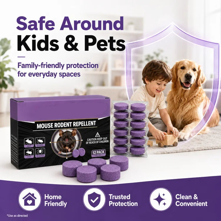 12-Pack Rodent Repellent Balls, Natural Pest Control