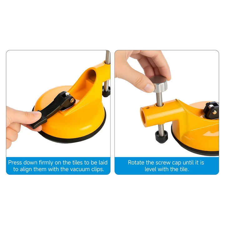 Adjustable Countertop Seam Leveling Tool, Vacuum Suction Clamp