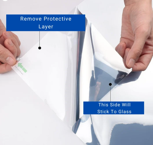 One-Way Privacy Window Film with UV Protection and Sun Blocking