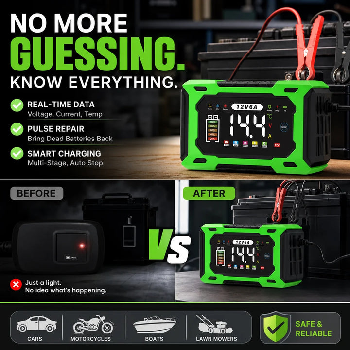 12V Charger Motorcycle Battery Charger