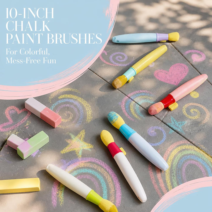 Paint Brush Chalk Set