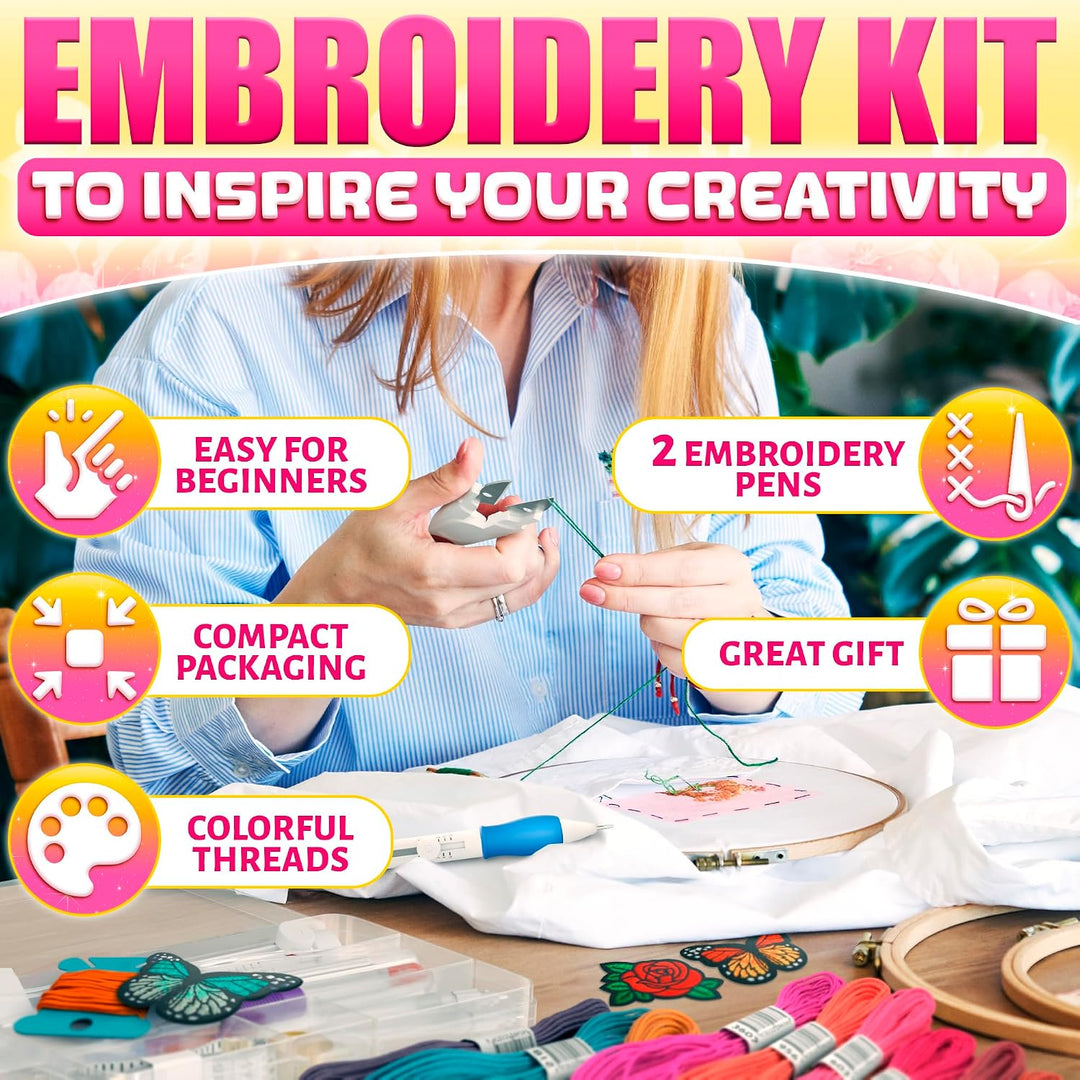 Embroidery pen Kit for Beginners