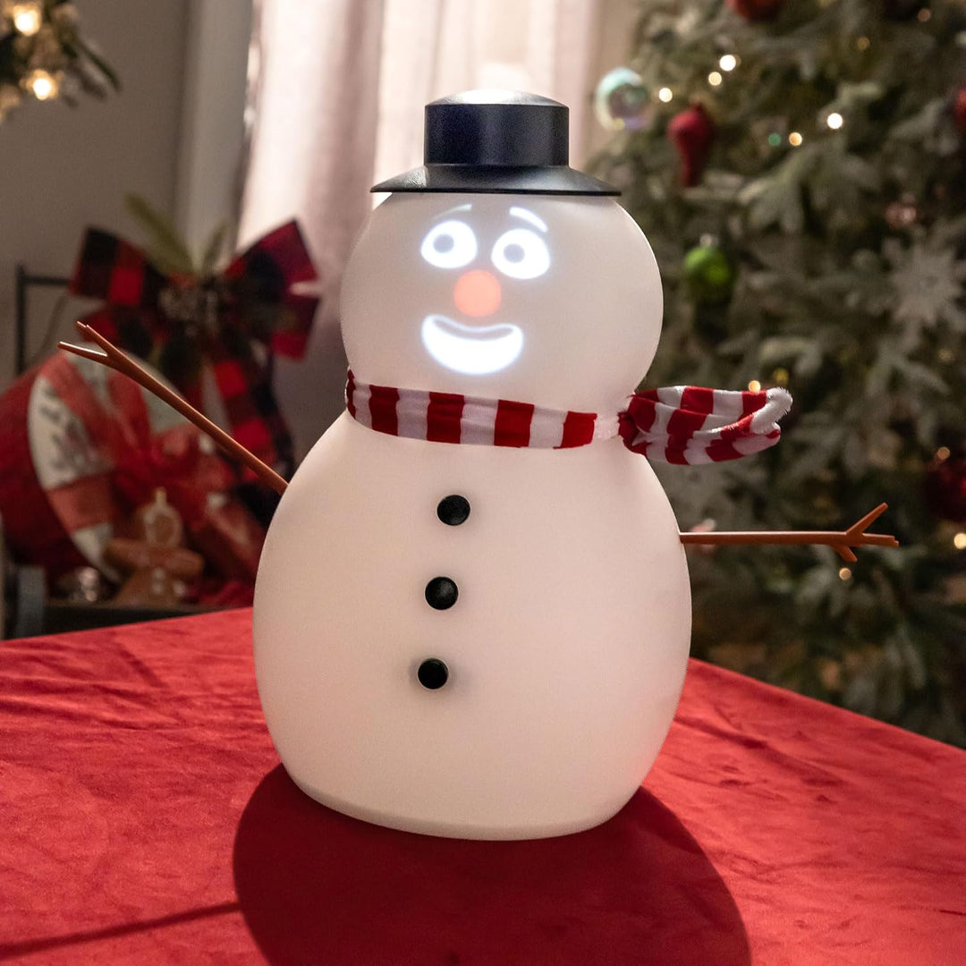 Animated Talking Snowman with Projector and Speaker