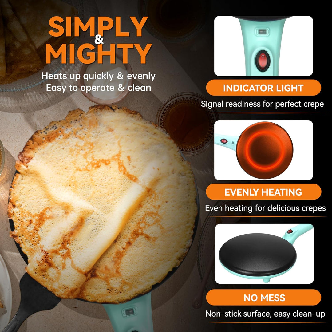 Electric Crepe Maker Machine