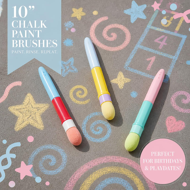 Paint Brush Chalk Set