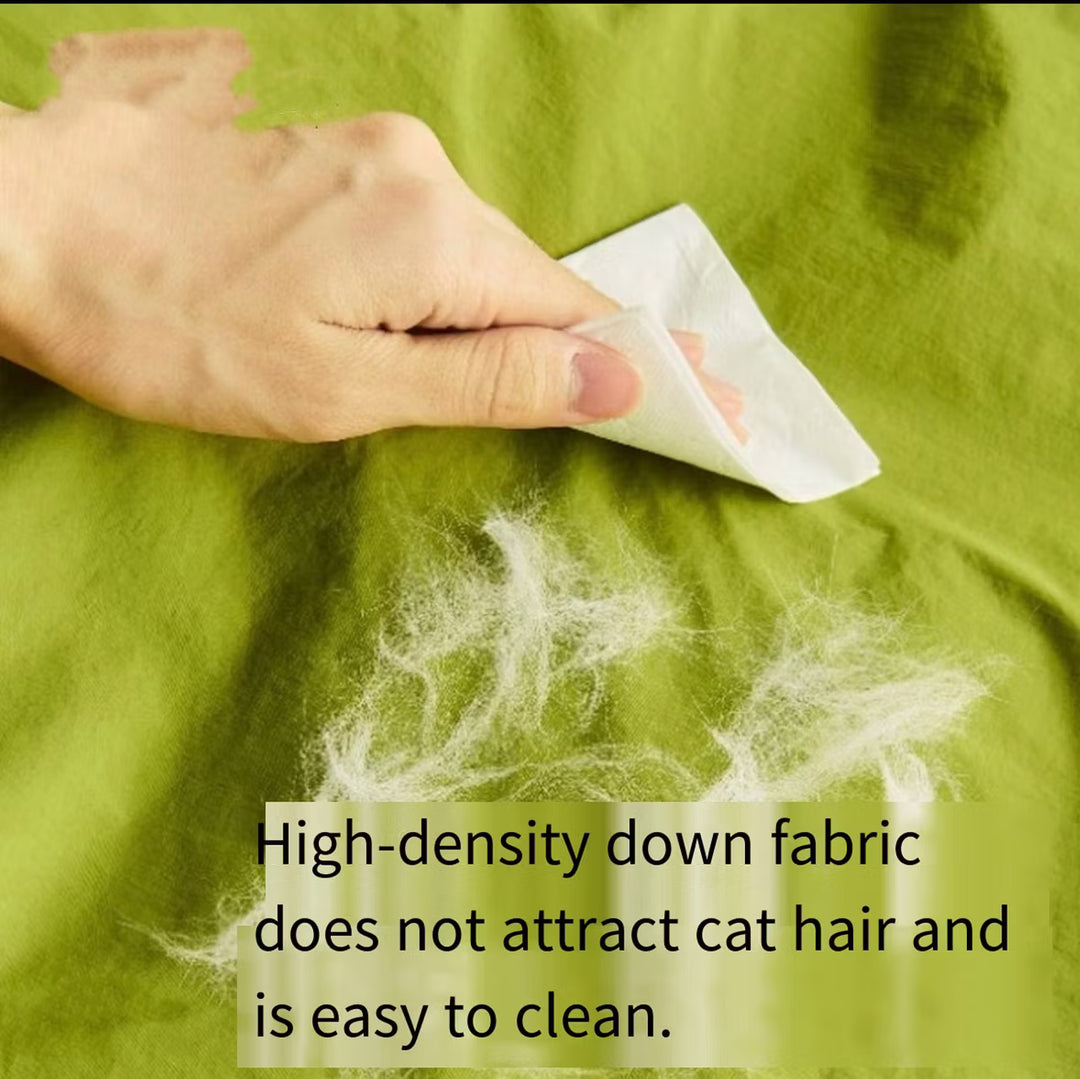 Cat Sleeping Bag Bed - Enclosed Washable Beanbag