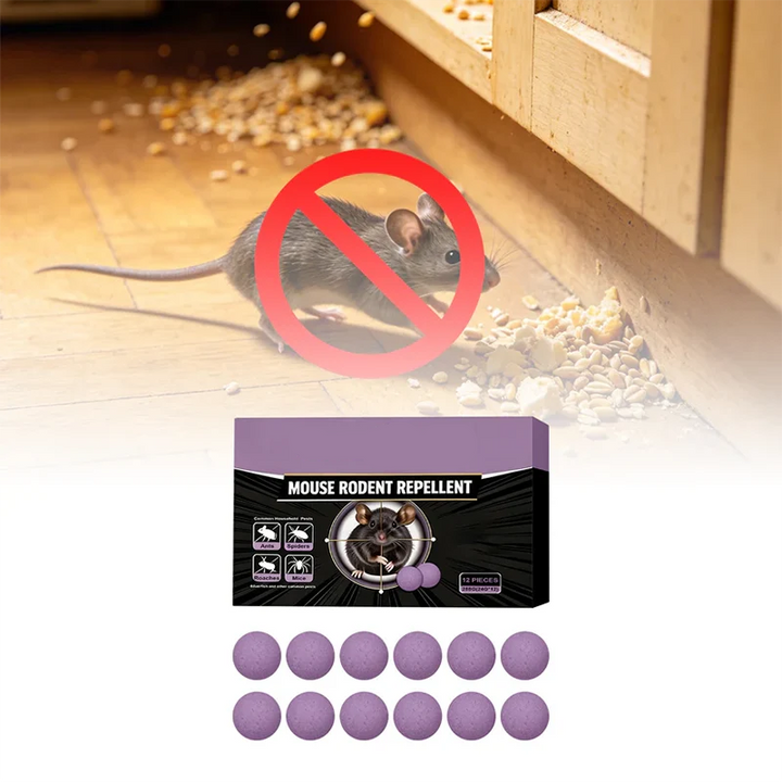 12-Pack Rodent Repellent Balls, Natural Pest Control
