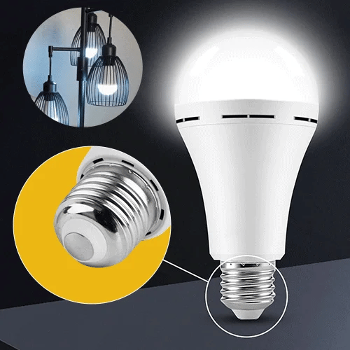 Rechargeable Emergency LED Bulb Smart Lighting Solution