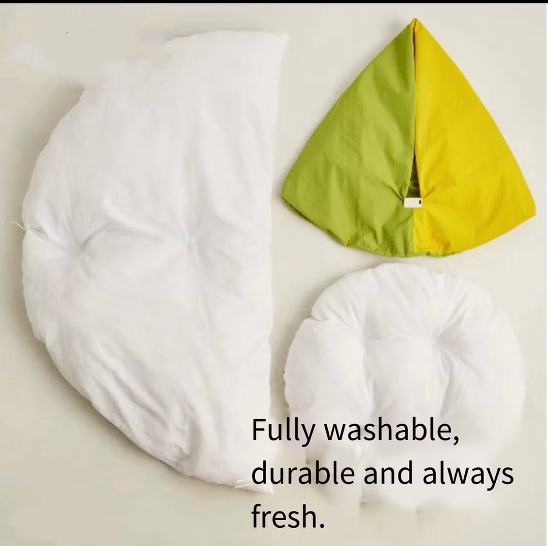 Cat Sleeping Bag Bed - Enclosed Washable Beanbag