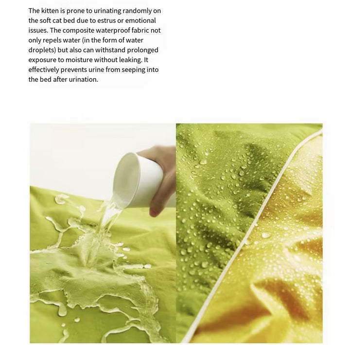 Cat Sleeping Bag Bed - Enclosed Washable Beanbag