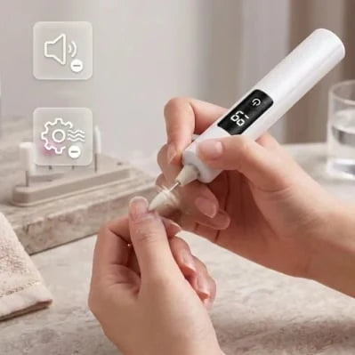 Electric Nail Grinder With LED Light