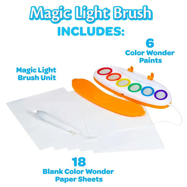 Color Wonder Magic Light Brush & Mess-Free Painting Set