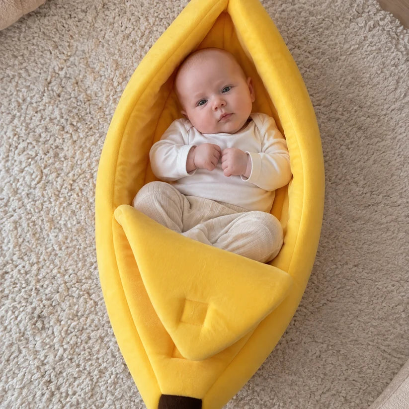 Baby Banana Shaped Bed