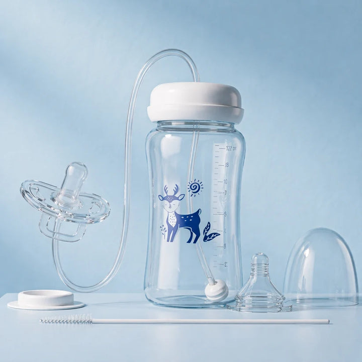 Wide-Neck PP Baby Bottle, Anti-Colic, 300ml