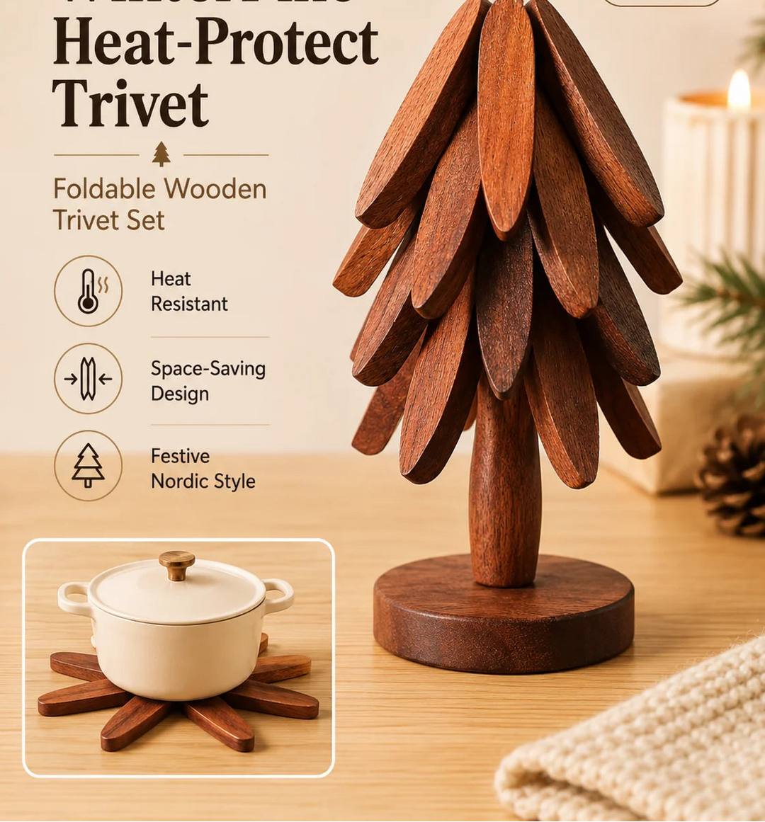 Heat-Protect Trivet