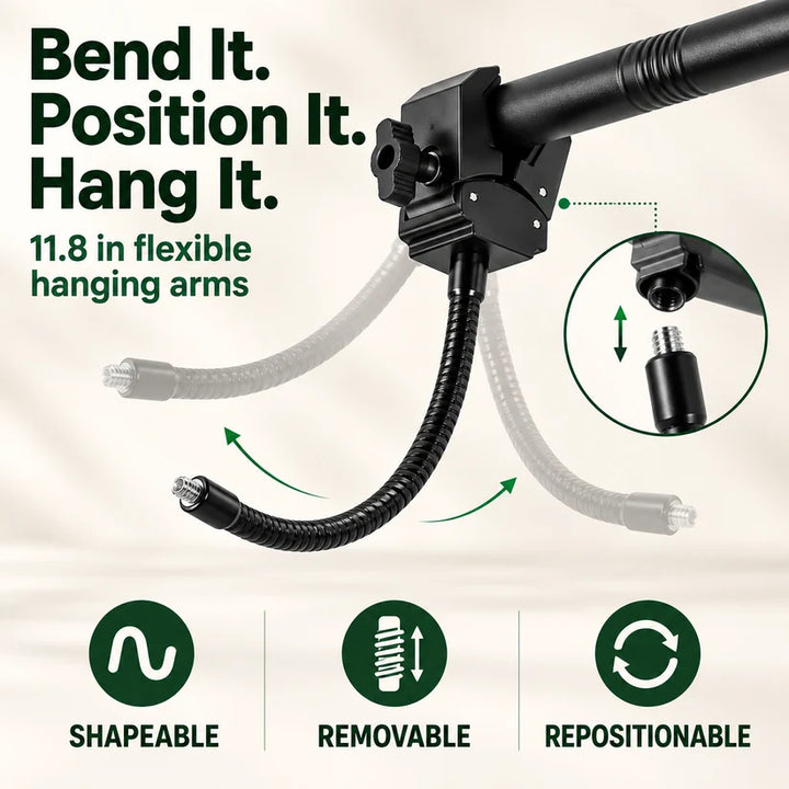 Adjustable Stocking & Garland Mantle Hangers