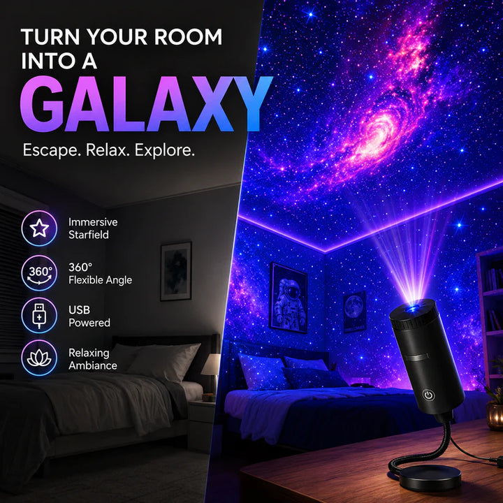 Plug and Play HD Star Projector