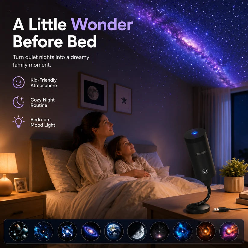 Plug and Play HD Star Projector