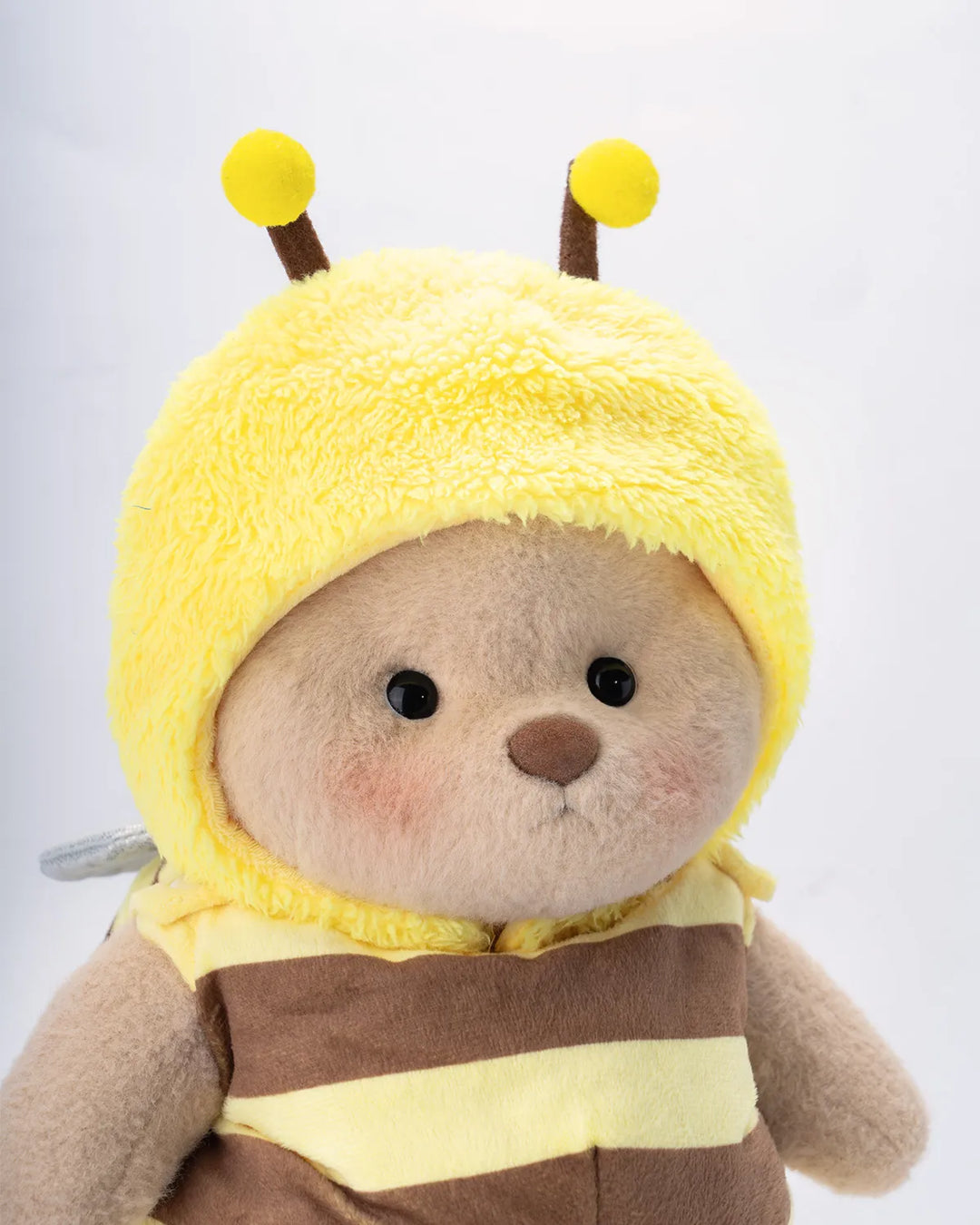 Get a hug Happy Little Honey Bee Bear | Handmade Jointed Teddy Bear Gift