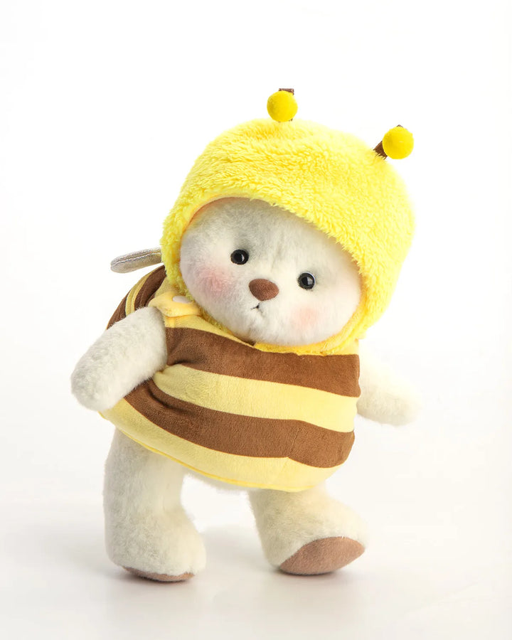 Get a hug Happy Little Honey Bee Bear | Handmade Jointed Teddy Bear Gift