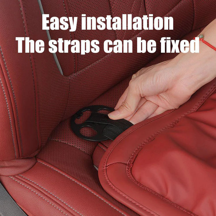 Skin-Friendly & Dirt-Repellent Leather Seat Cushions