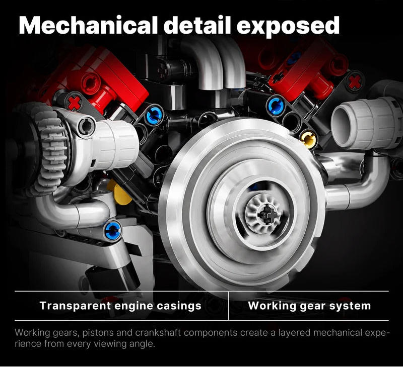 Motorised V8 Engine