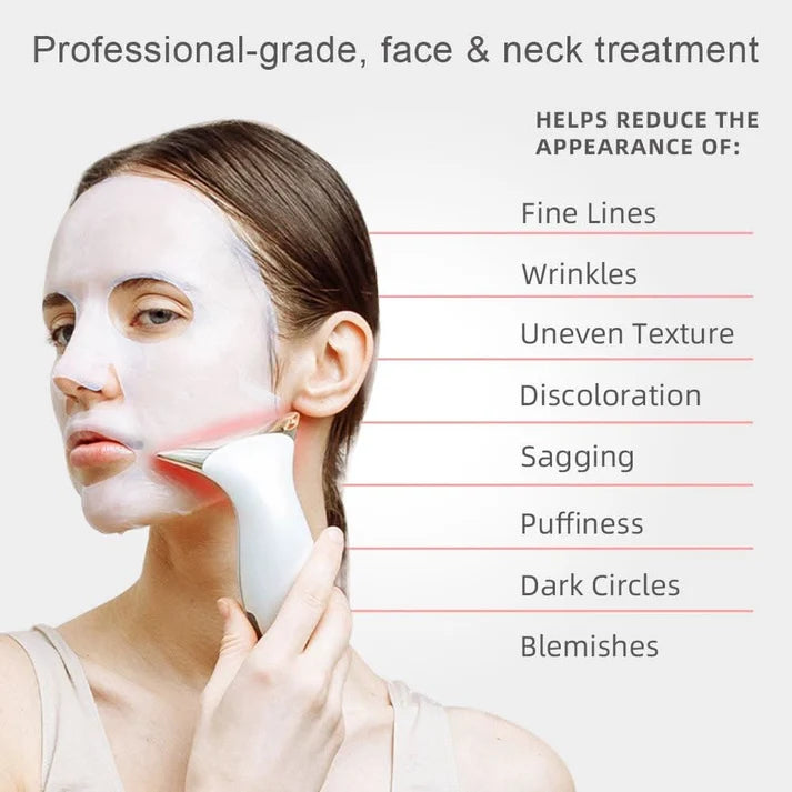 MAMI 5-in-1 Hot & Cold Beauty Device | LED + Gua Sha Face Massager