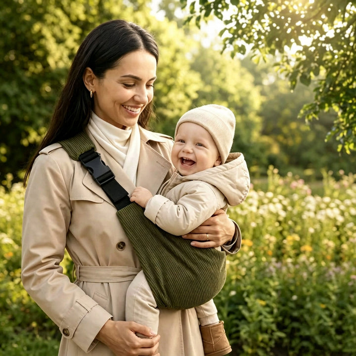 Hands-Free Hip Sling Baby Carrier