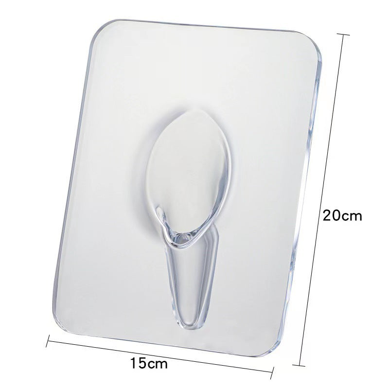 Blue Clear Acrylic Photo Frame Flower Vase