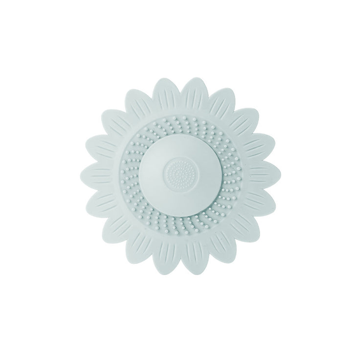 Sunflower Silicone Drain Cover, Hair Catcher & Odor Blocker